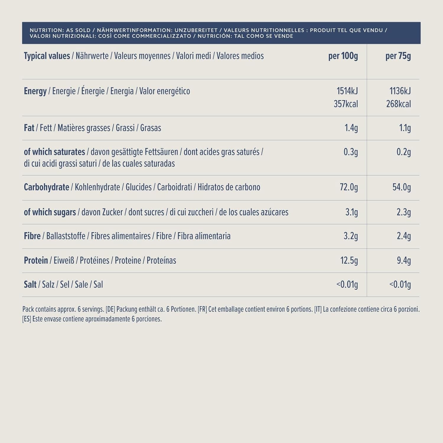 Fogli per lasagne da Amazon, 500 g