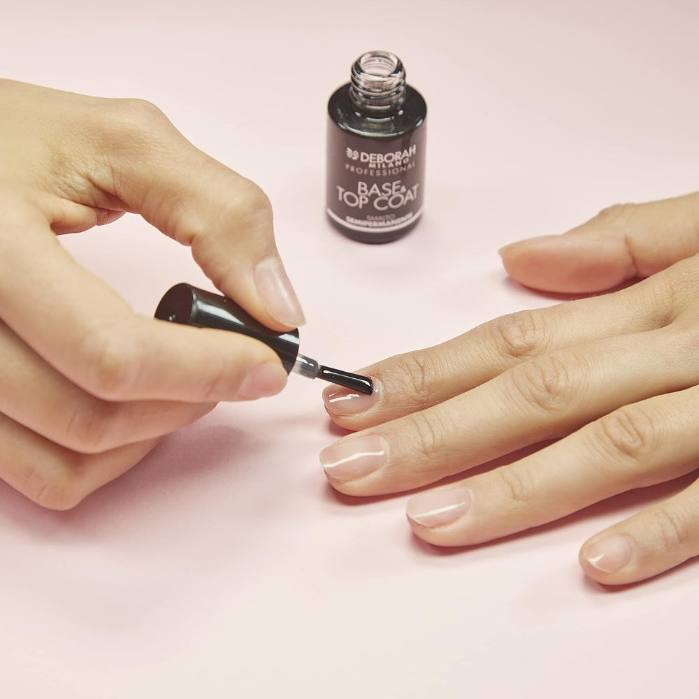 Milano Professional Nail Lacquer, semipermanente, nr. 32 Rose Crepe, effetto rimpolpante, langanhaltend, verleiht intensive und glänzene Nägel, 4,5 ml