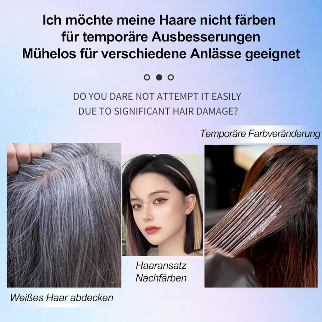 Hairspray Colour - 30ml Spray temporar de culoare pentru păr verde, vopsea de păr naturală Spray temporar de culoare pentru păr, vopsea de păr lavabilă pentru păr pentru petrecere Cosplay Halloween (verde) Vopsea pentru par Naty Shop