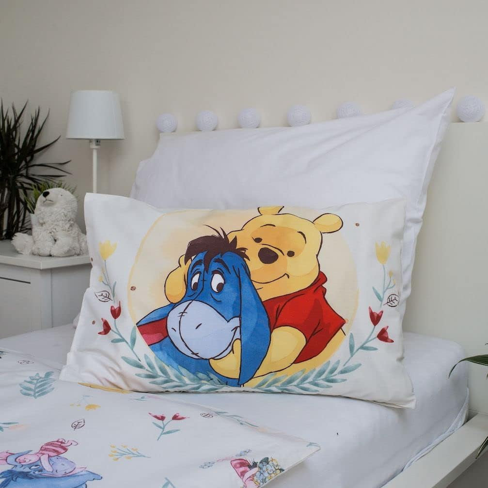 Biancheria da letto per bambini, l'orso Winnie e i suoi amici, 100% cotone Biancheria da letto - bambini Naty Shop