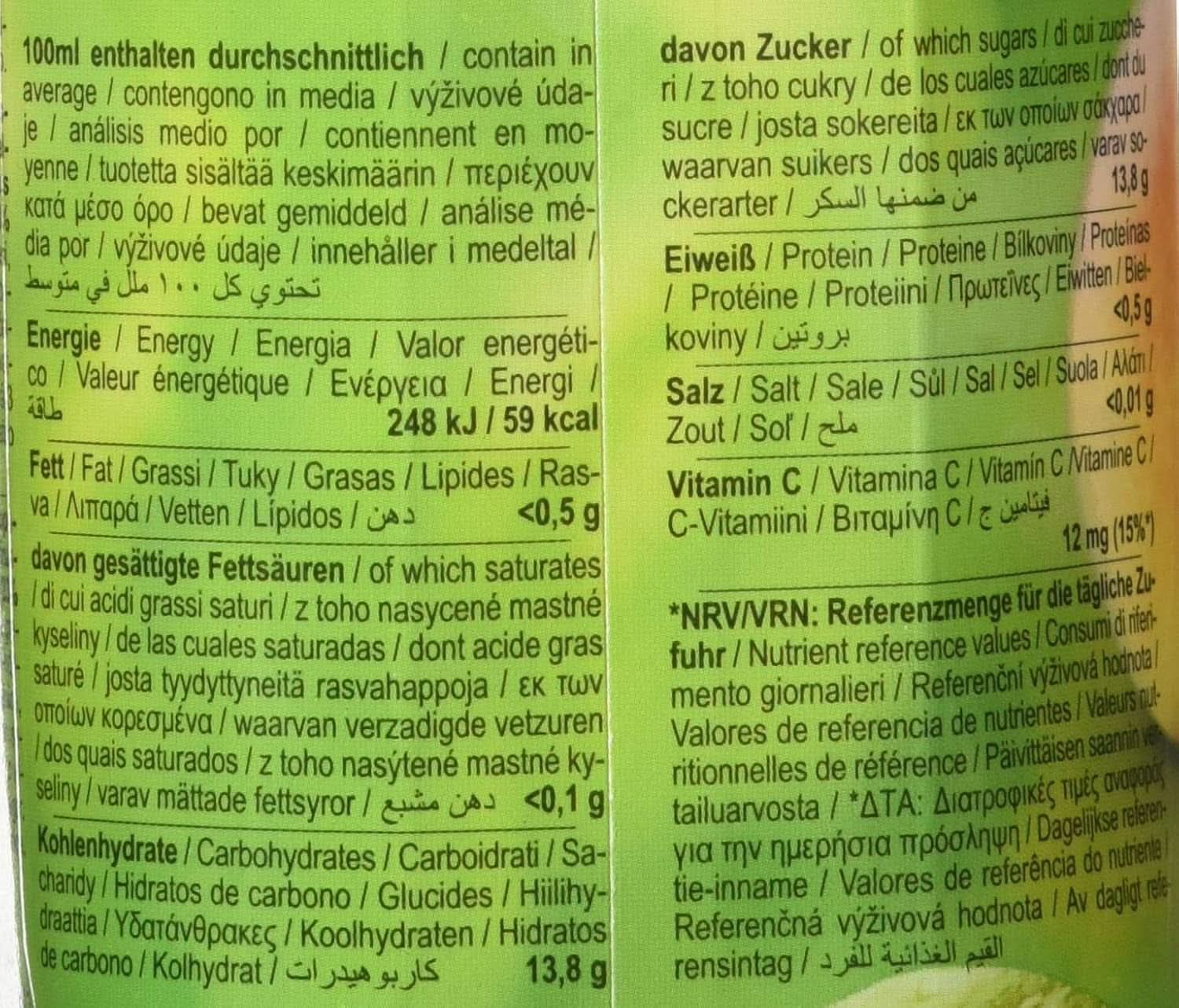 Rauch Happy Day Mango | Bevanda raffinata al frutto della passione | Molta vitamina C | 6 x 1 litro, Tetra Prisma Naty Shop