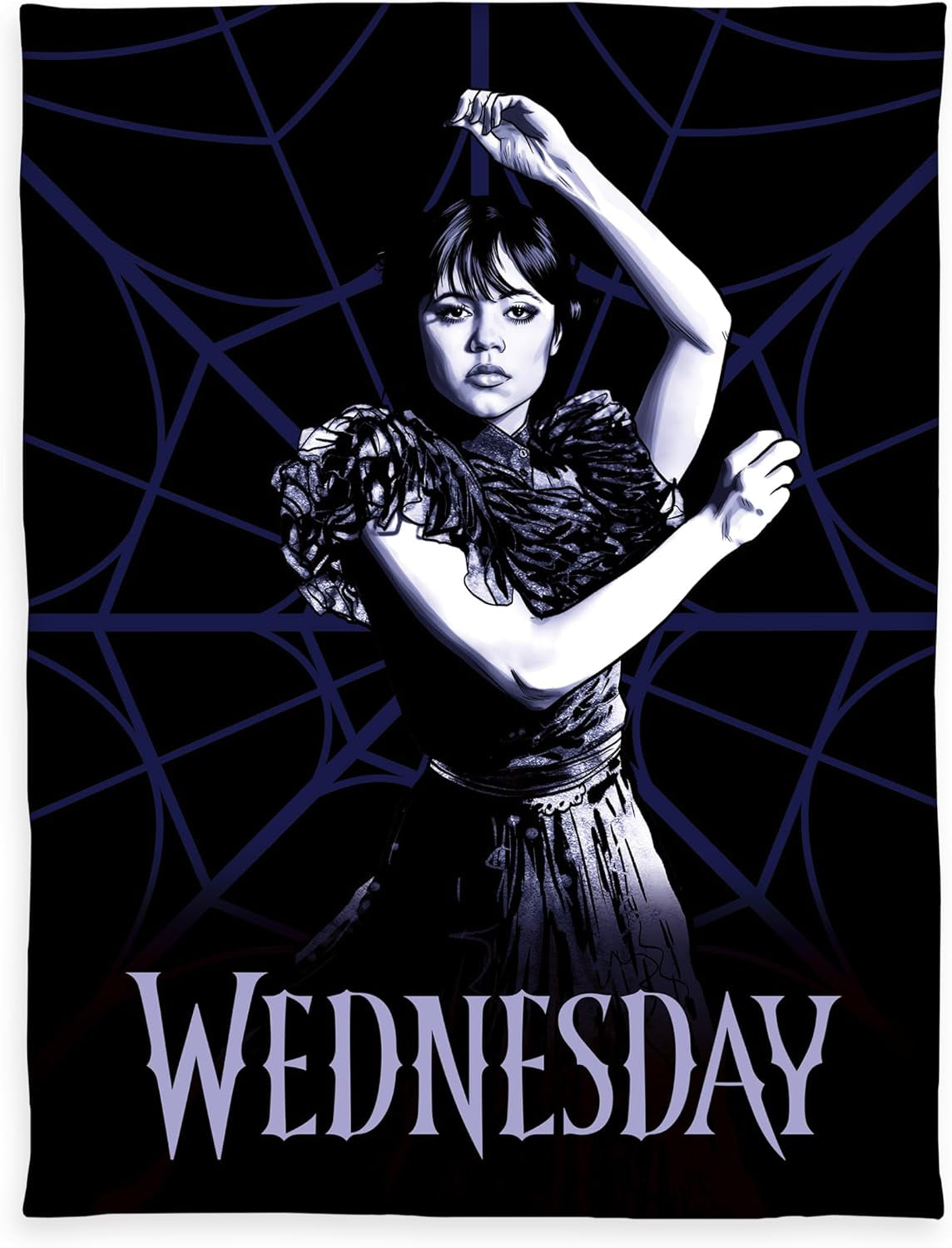 Coperta in pile Herding Wednesday, ca. 130X170 Cm, 100% poliestere, nero Letti e coperte Beuche den Herding-Store Titolo predefinito