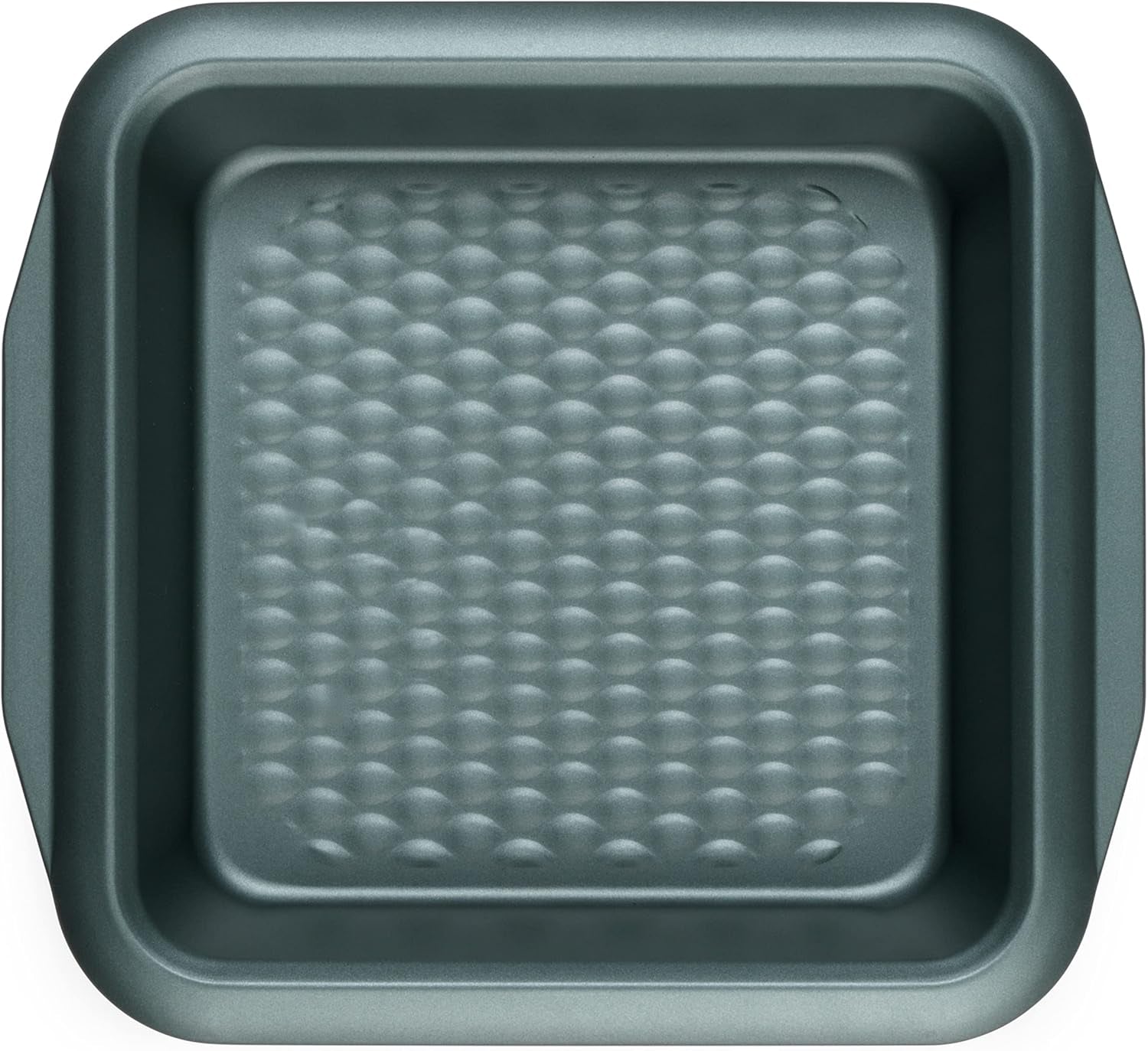 Progress BW09819G2EU7 Shimmer Kollektion, Runde Backform Aus Kohlenstoffstahl Mit Antihaftbeschichtung, Ideal Für Pies, Kuchen, Torten Und Quiches, 28 Cm, Grün Stampi e teglie da forno Naty Shop 27Cm Quadratische Pfanne