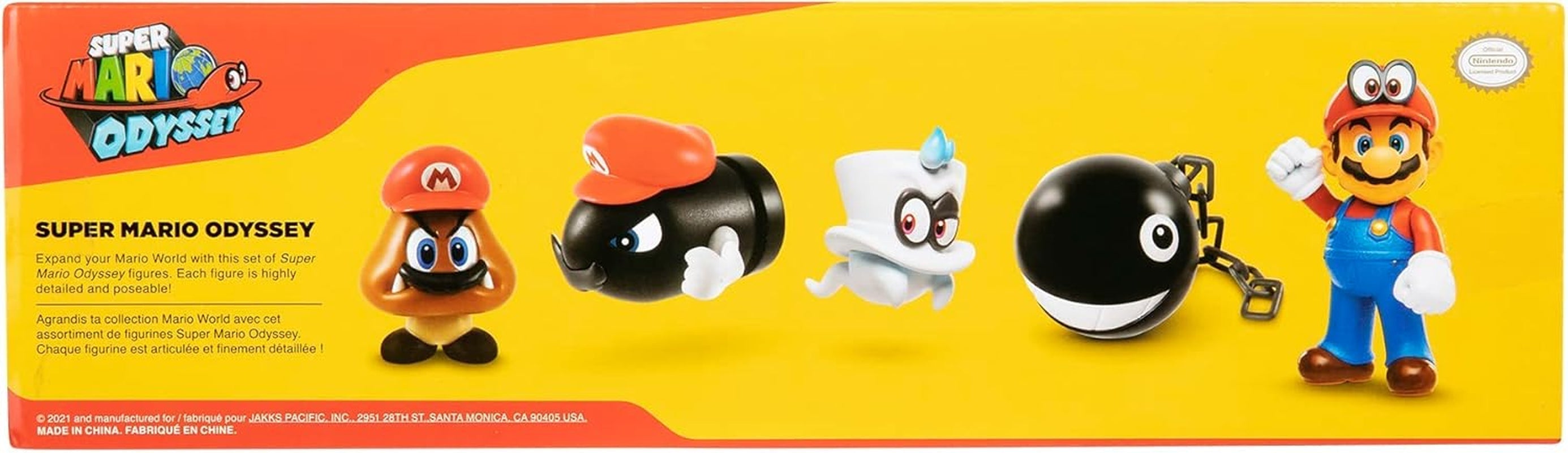 Ksruee Super Mario Mario Odyssey pachet de 5, 6 cm Action figures Naty Shop