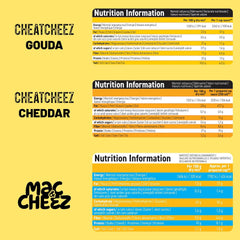 Cultured Foods Vegan 3-er Set Vegan Mac e formaggio, salsa Gouda, salsa Cheddar, Laktosefrei Glutenfrei MAC & CHEEZ CHEATCHEEZ