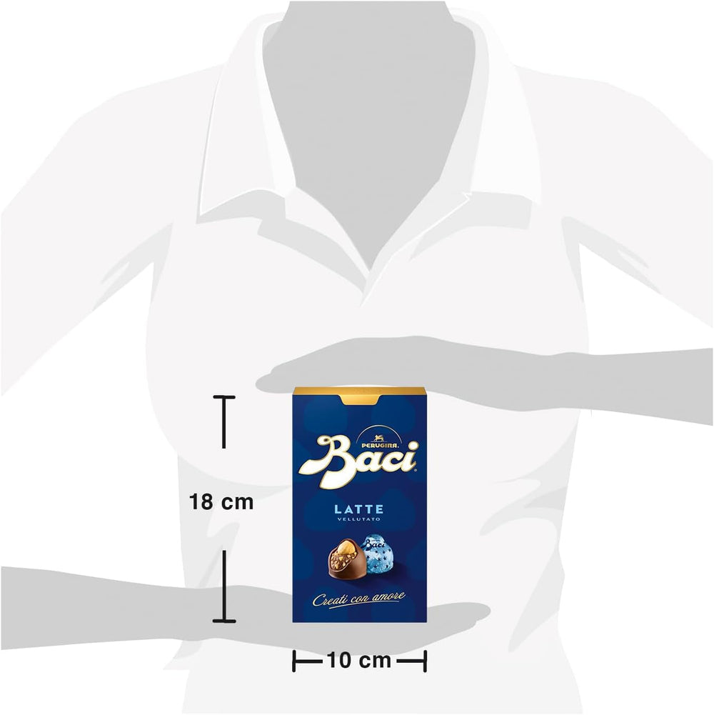 Ciocolate cu umplutură de ciocolată cu lapte și alune, cutie 200g