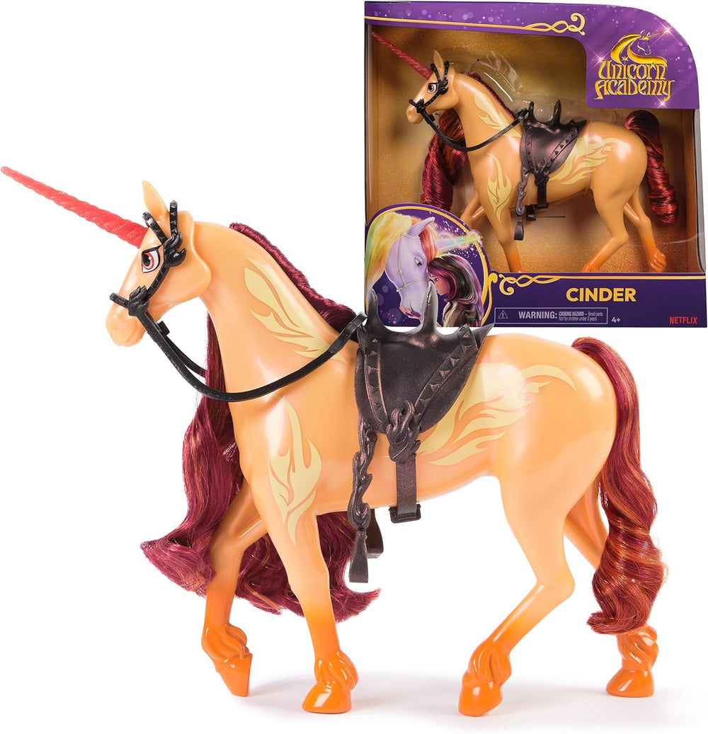 Unicorn Academy Spin Master 6073211, 2 Reitzubehör, 27,9 cm, compatibile con Valentina, Puppenspielzeug und Einhörnern, Mädchen