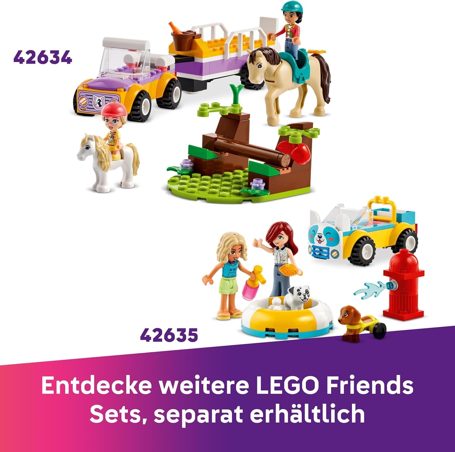 LEGO Friends Heartlake City Furgone dei gelati Set da gioco con 2 personaggi e un coniglietto Set da costruzione per bambine di 4 anni Personaggio giocattolo Minifigure Giocattolo da costruzione 42644 Set da costruzione Acquista il negozio LEGO