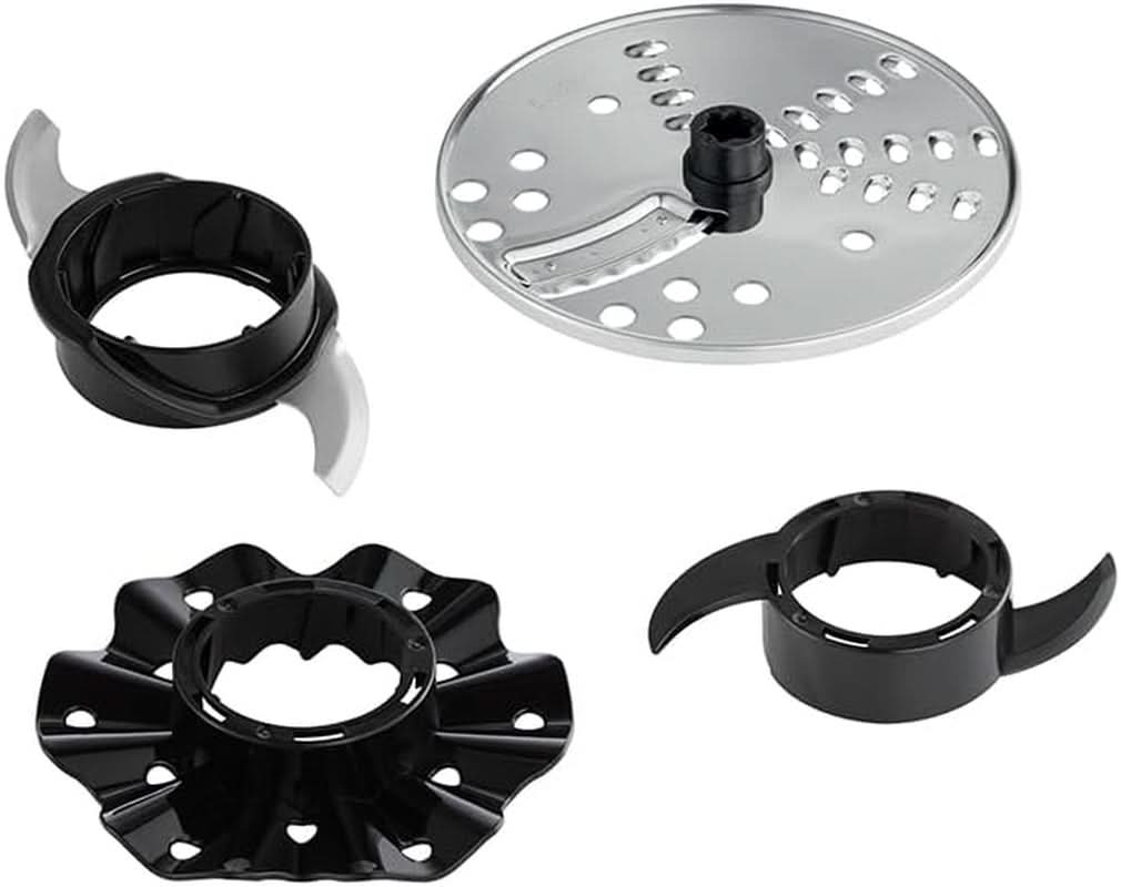 Robot da cucina Russell Hobbs [frullatore/tritaverdure/frullatore da tavolo/tritatutto/frullatore] robot da cucina (impastare, mescolare e affettare), carbone opaco Kitchen Naty Shop