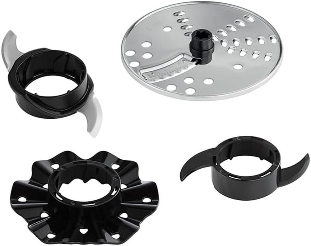 Robot da cucina Russell Hobbs [frullatore/tritaverdure/frullatore da tavolo/tritatutto/frullatore] robot da cucina (impastare, mescolare e affettare), carbone opaco Kitchen Naty Shop