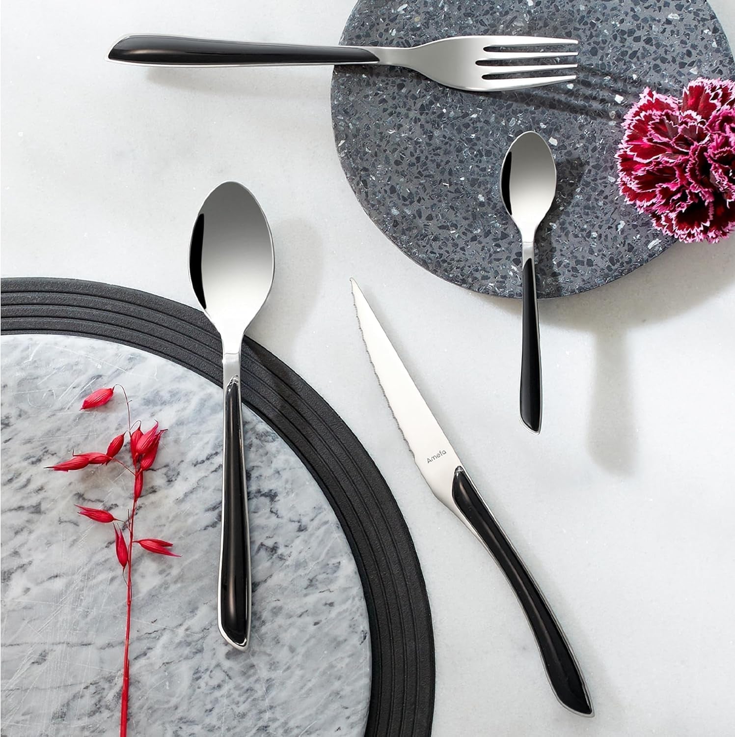 Amefa ECLAT, tacâmuri pentru 8 persoane, 32 bucăți Bucatarie Naty Shop