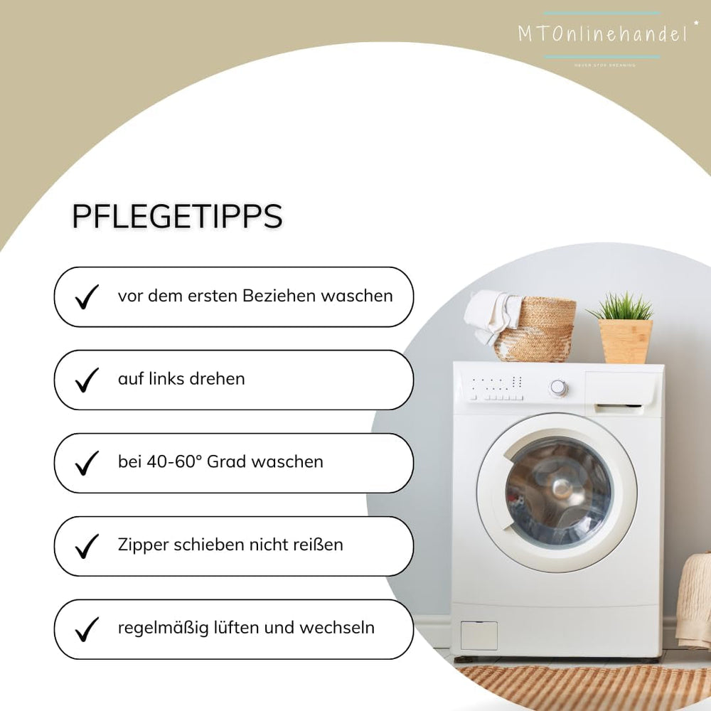 Set biancheria da letto per bambini, animali, 100% cotone con cerniera Biancheria da letto - bambini Naty Shop