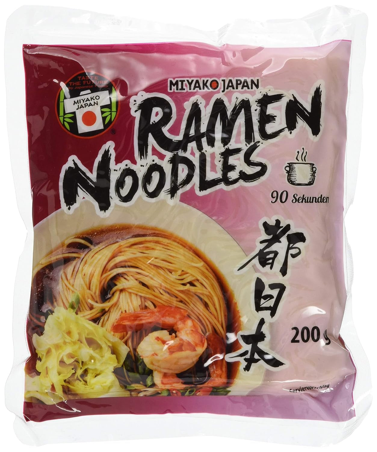 MIYAKO Tagliatelle Ramen in stile giapponese, 200 g