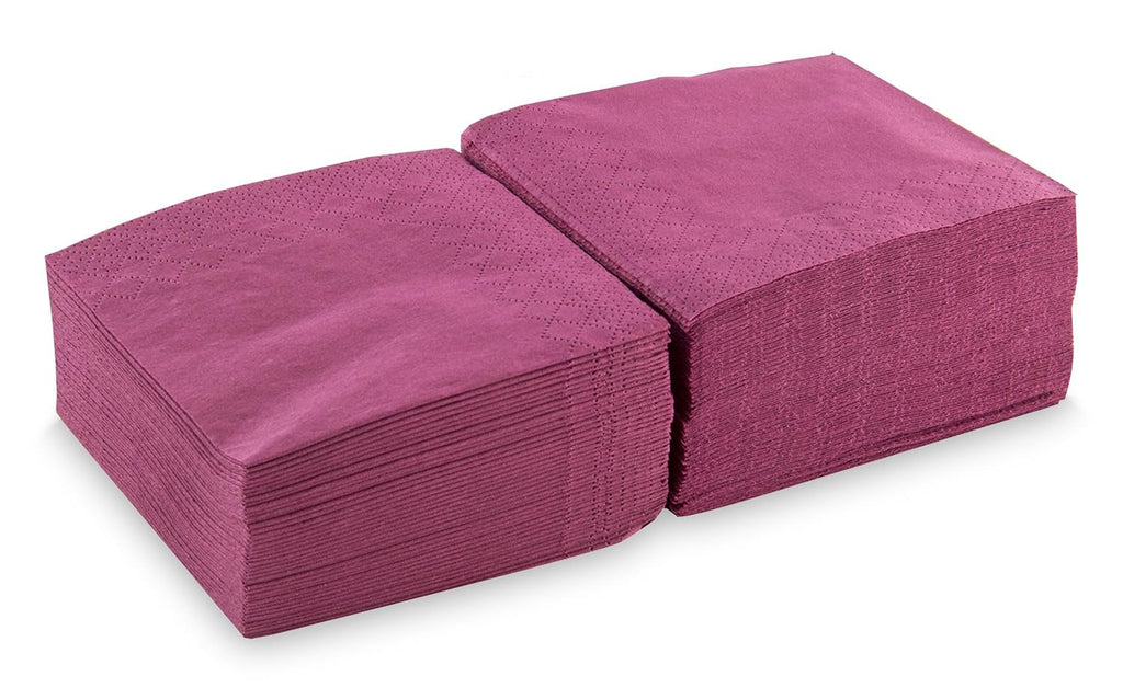 Lampă suspendată Ser22206772 Coktail, șervețel, 20 X 20, 2 straturi, pliere 1/4, 100 șervețele simple cu margine, roșu