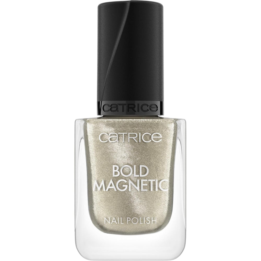 Smalto magnetico Catrice Bold, n. 030, Oro, Metallizzato, Vegano, Senza microplastiche, Senza profumo, Senza parabeni, 1 confezione (10,5 ml)