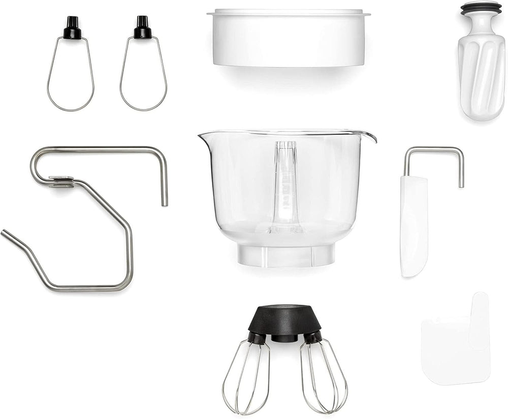 Ankarsrum - Assistente Macchina da cucina base originale Crema AKM6230MW Mineral White Madre e bambino Naty Shop