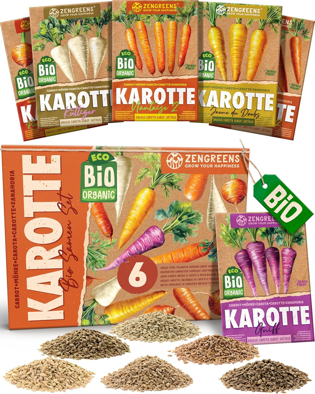 Semi di pomodoro biologico in set da 10 - 10 semi di pomodoro per una facile coltivazione in giardino, balcone o aiuola rialzata - Semi di piante - Piantine