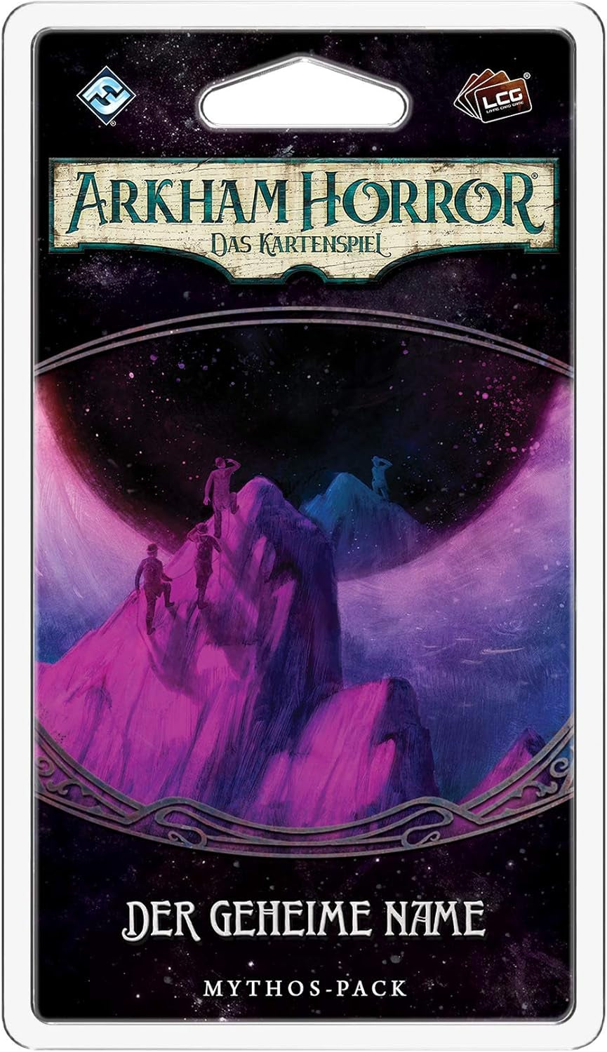 Fantasy Flight Games, Arkham Horror: LCG, Gioco base, Gioco per esperti, Gioco di carte, 1-4 giocatori, Età 14+, 45+ minuti, Tedesco, Multicolor, Colorato
