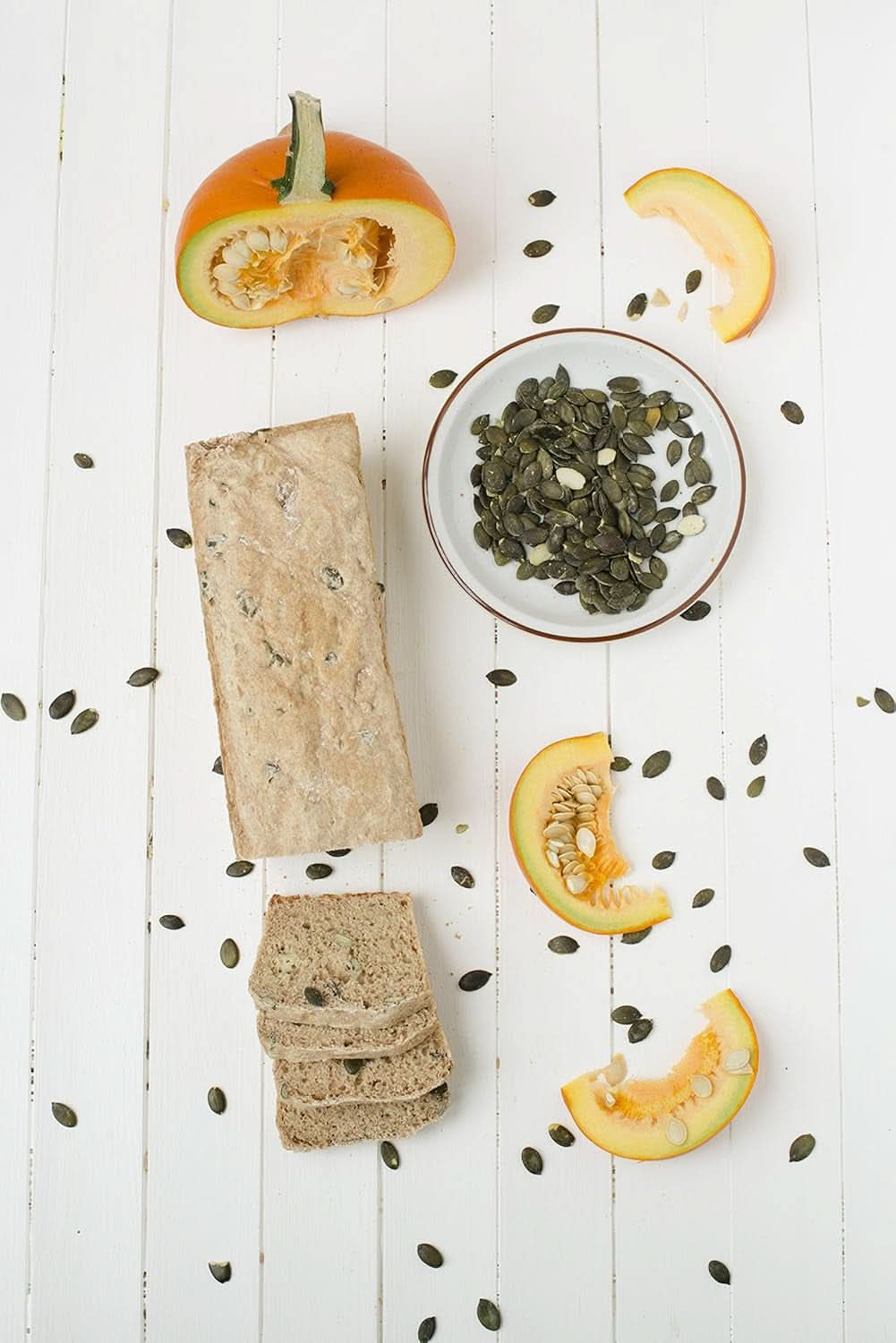 Amestec organic de copt pâine „dovleac spelta” - aprox. 850 grame pâine Bucatarie Naty Shop