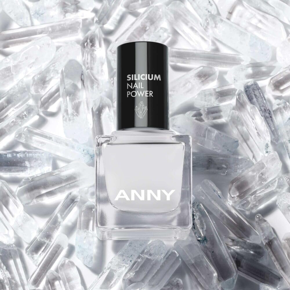 ANNY Silicon Nail Power - Cura delle unghie 3 in 1: Base, Rinforzante e Abbellitore - 15 ml