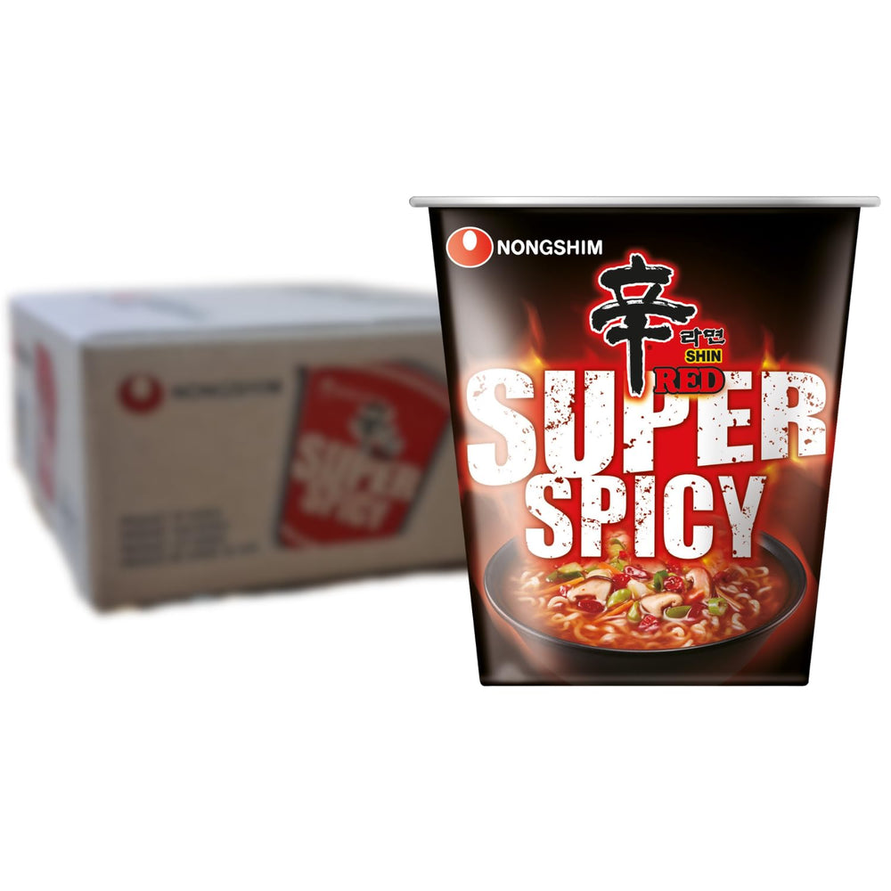 Nongshim - Noodles istantanei Shin Ramyun - Confezione multipla (20 x 120 g) - Il design del prodotto può variare