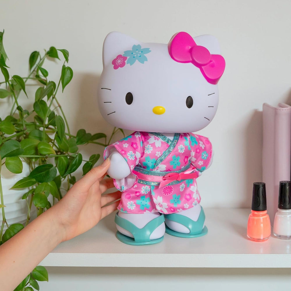 HKTJ5000 Kimono-Puppe, bambola grande 32 cm con 5 snodi, indossa un meraviglioso kimono e sandali da tirare fuori, Spielzeug mit Appleduft, Berühmtheit