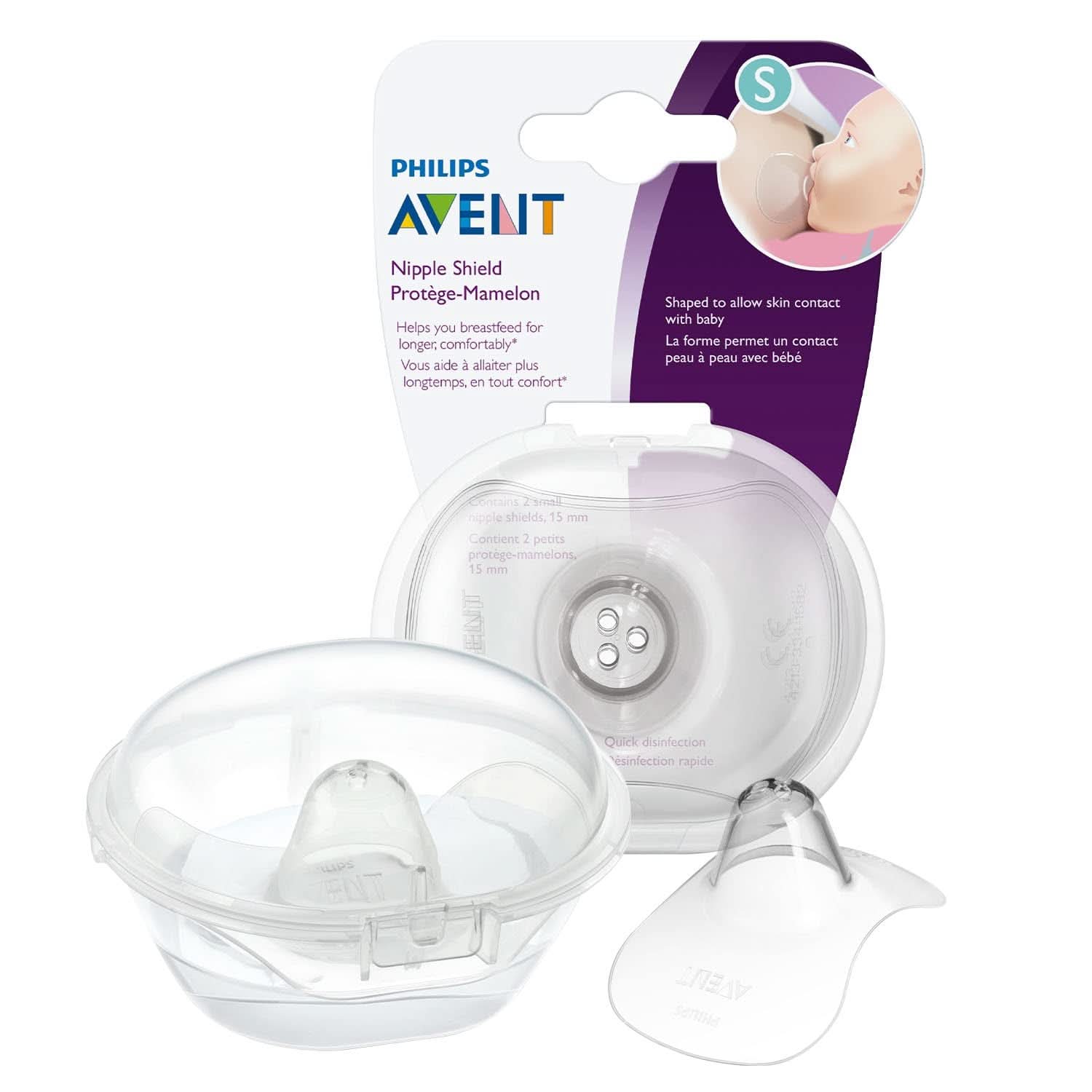 Protecție mamelon Philips Avent (model SCF153/03) Accesorii Hrana si Alaptare Bebe Naty Shop Klein (15 Mm)