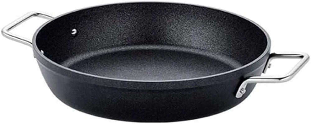Fissler Adamant, padella da portata, alluminio, antiaderente, bordo alto, antigraffio - Pentole e Padelle Induzione Naty Shop Nuovo Modello 28 Cm
