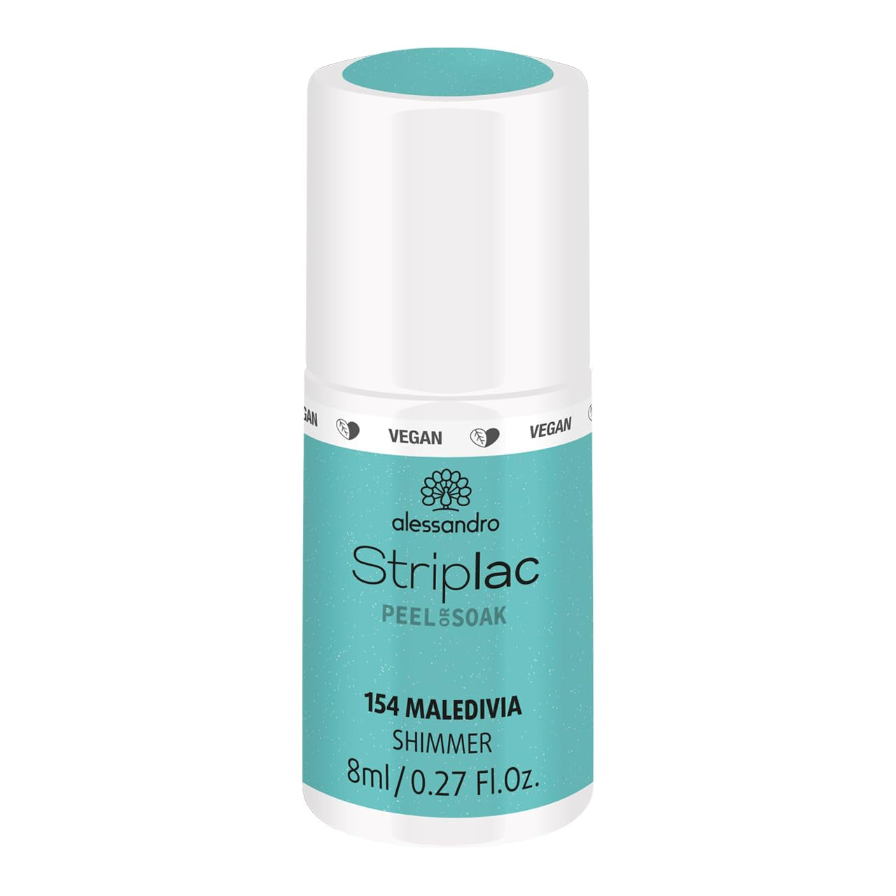 Smalto UV alessandro Striplac Lavender Lemonade – Delicato e a lunga tenuta – Facile rimozione grazie alla tecnologia di rimozione – Vegan e cruelty-free – 8 ml