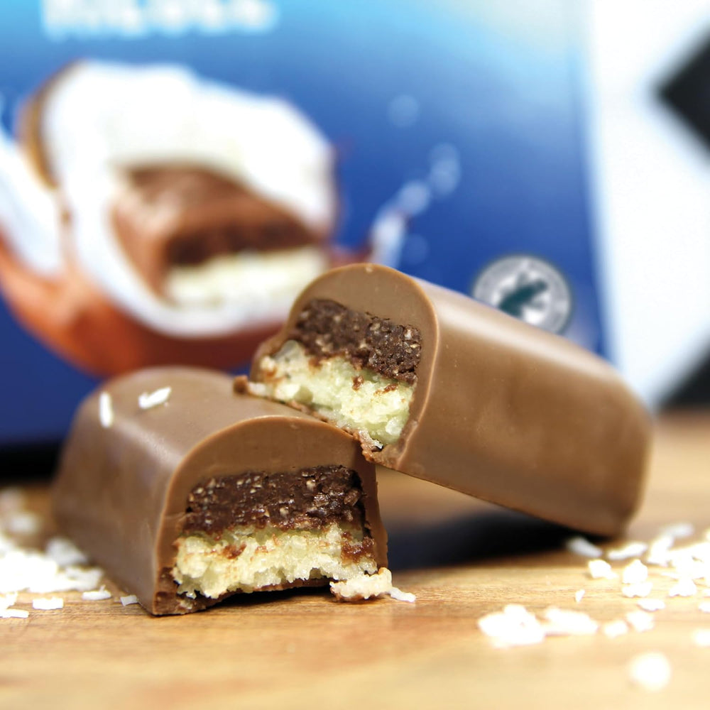 frankonia CIOCCOLATO SENZA ZUCCHERI AGGIUNTI tavolette di cioccolato e cocco, 100 g (3x33 g)