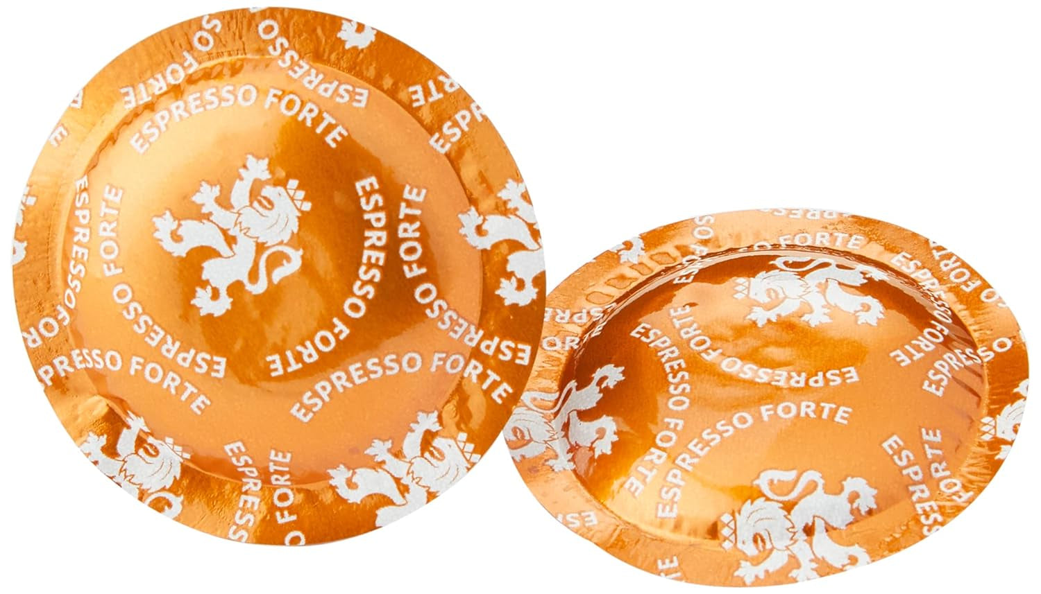 Espresso Forte 50 Pads für professional Nespresso Maschine - 7/10 Intensität - UTZ-zertifiziert & Espresso Decaffeinato 50 Pads für professional Nespresso Maschine - 7/10 Intensität