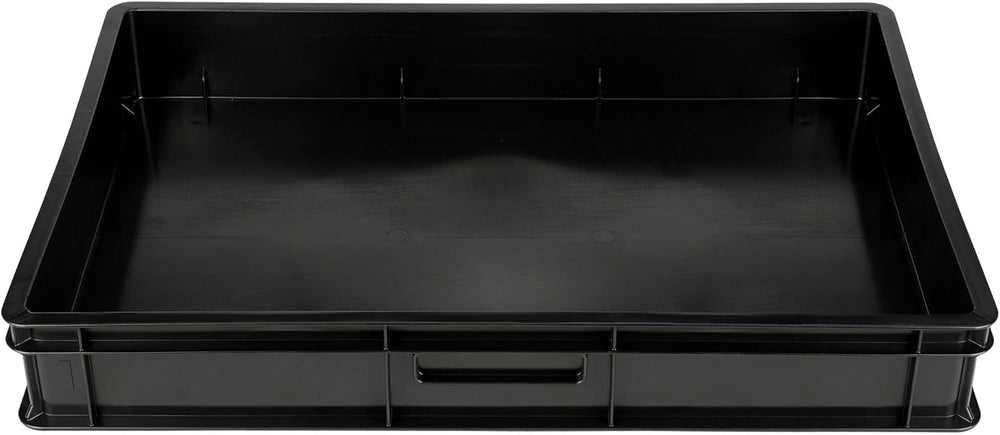 Sistema di propagazione GW-285 composto da vassoio per acqua professionale GW657, tappetino capillare abbinato (assorbimento d'acqua 3 litri per mq) e vassoio per vasi con 285 vasi (23x23 mm, altezza 54 mm) in formato Euro (600x400 mm)