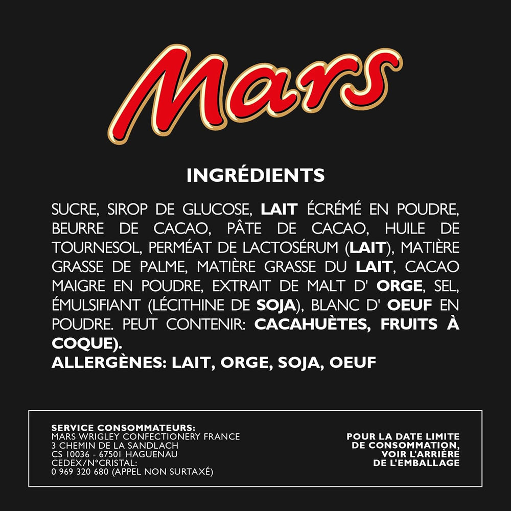 Mini misti, Snickers, Bounty, Twix, Milky Way, confezione sfusa al cioccolato, confezione unica (1 x 400 g) (confezione da 5)