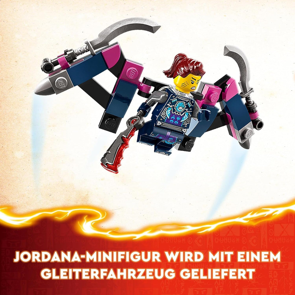 LEGO NINJAGO Kai's Ninja Climbing Mech Set, giocattolo Ninja con action figure costruibile e 4 mini figure, set avventure per bambini, regalo di compleanno per ragazzi e ragazze di 9 anni 71812 Set da costruzione Beuche den LEGO-Store