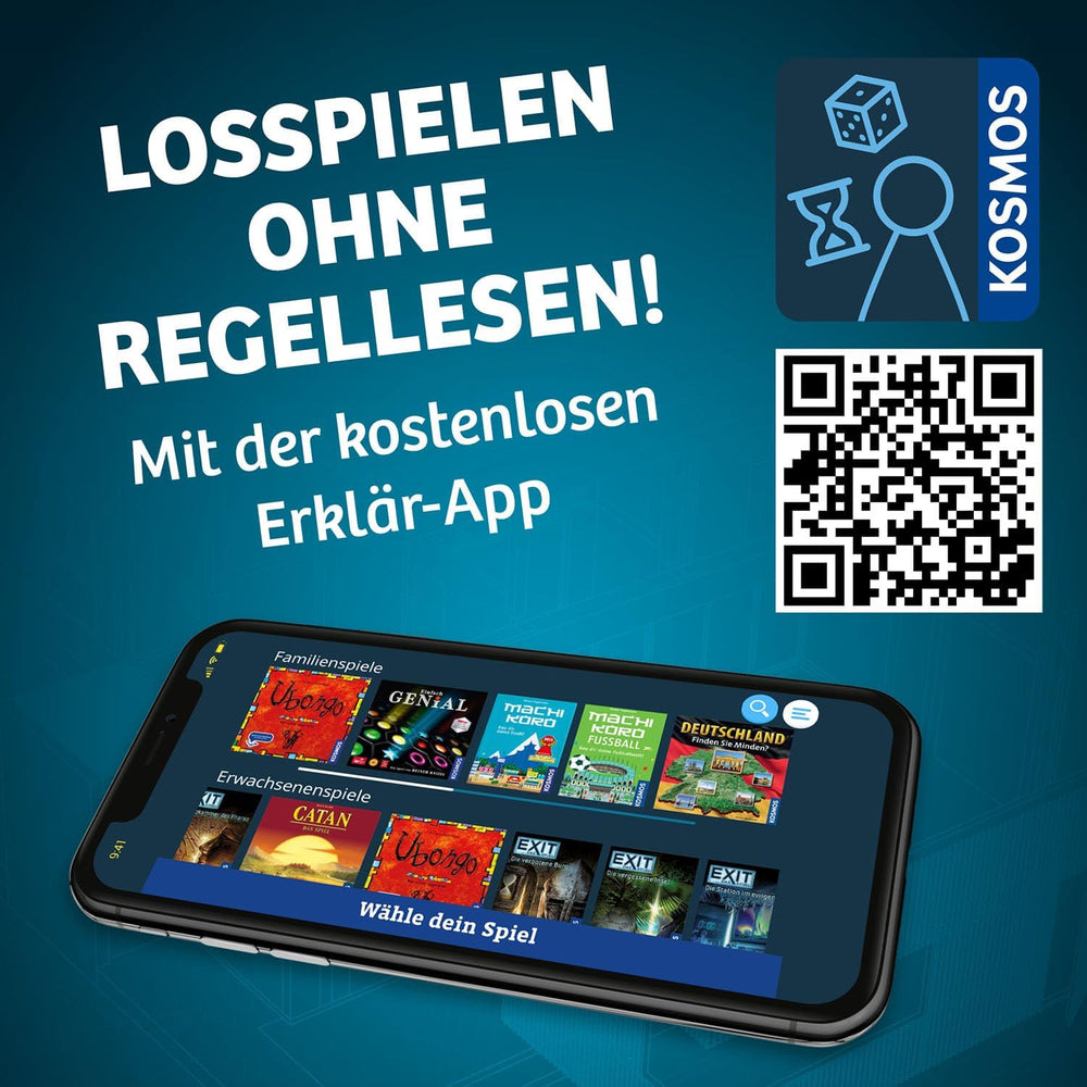 KOSMOS 684228 TowerBrix: O echipă, UN turn - UN plan? Joc de dexteritate cooperativ, construiți împreună fără un plan, joc de societate pentru 1-6 jucători cu vârsta de 10 ani și peste