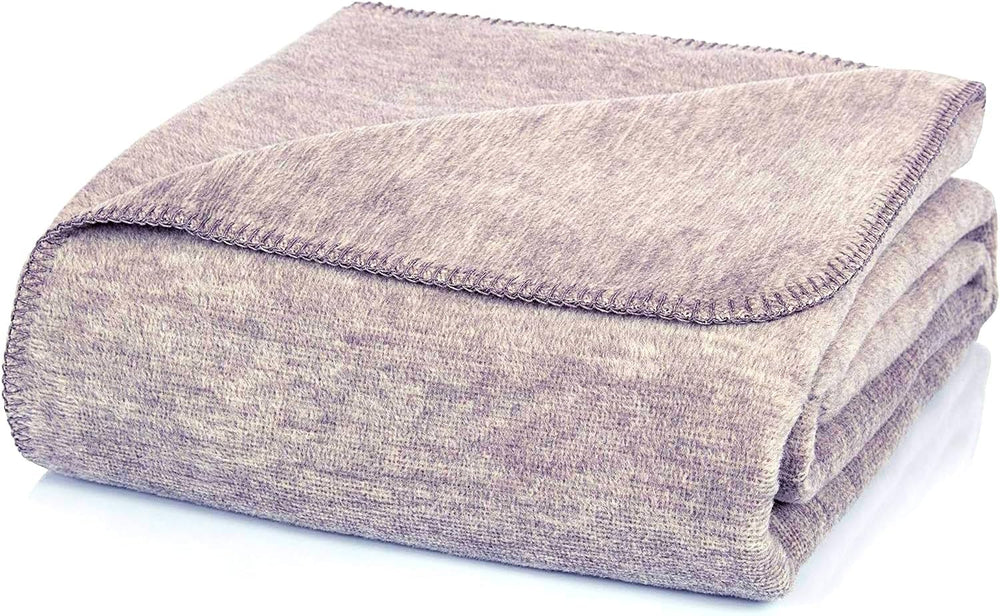 Glart comoda coperta Flower of Life Pink-Ecru XL, 150X200 Cm, extra soffice come una coperta per divano, coperta per divano, coperta per yoga, coperta per la vita, peluche per divano Letti e coperte Glart Grey-stropicciata 150X200Cm