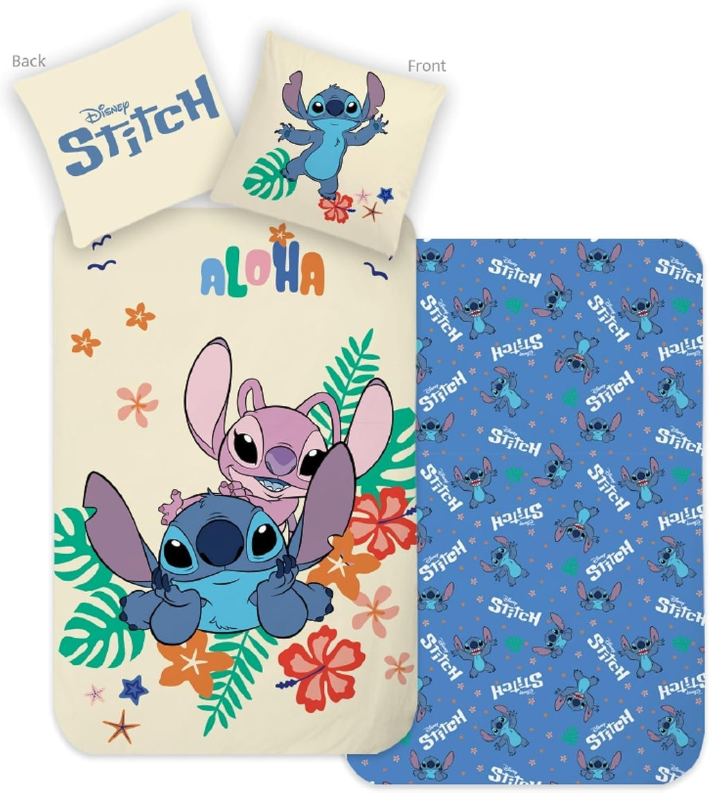 Lenjerie de pat pentru copii si adolescenti, Stitch Lenjerie de pat - copii Naty Shop