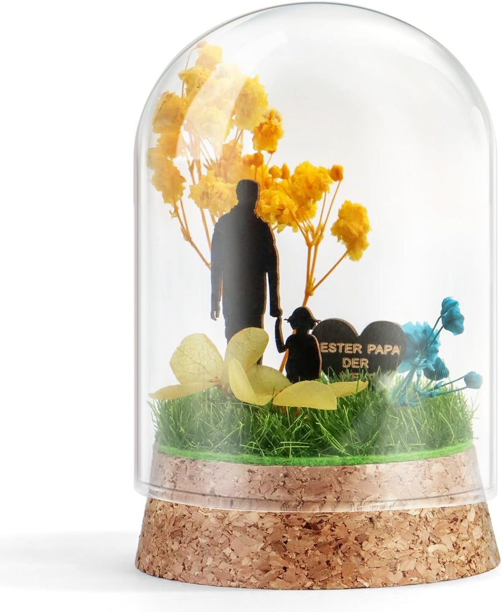 Wunscherfüller Glücksbringer, Echte Pusteblume Im Glas Mit Geschenkbox, Geburtstagsgeschenk Für Frauen, Valentinstagsgeschenk, Kleine Geschenke Für Frauen Freundin