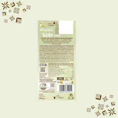 Schogetten Pistacchio Bianco | Cioccolato bianco con ripieno di crema al pistacchio | 100 g| Convenientemente porzionato (confezione da 3)