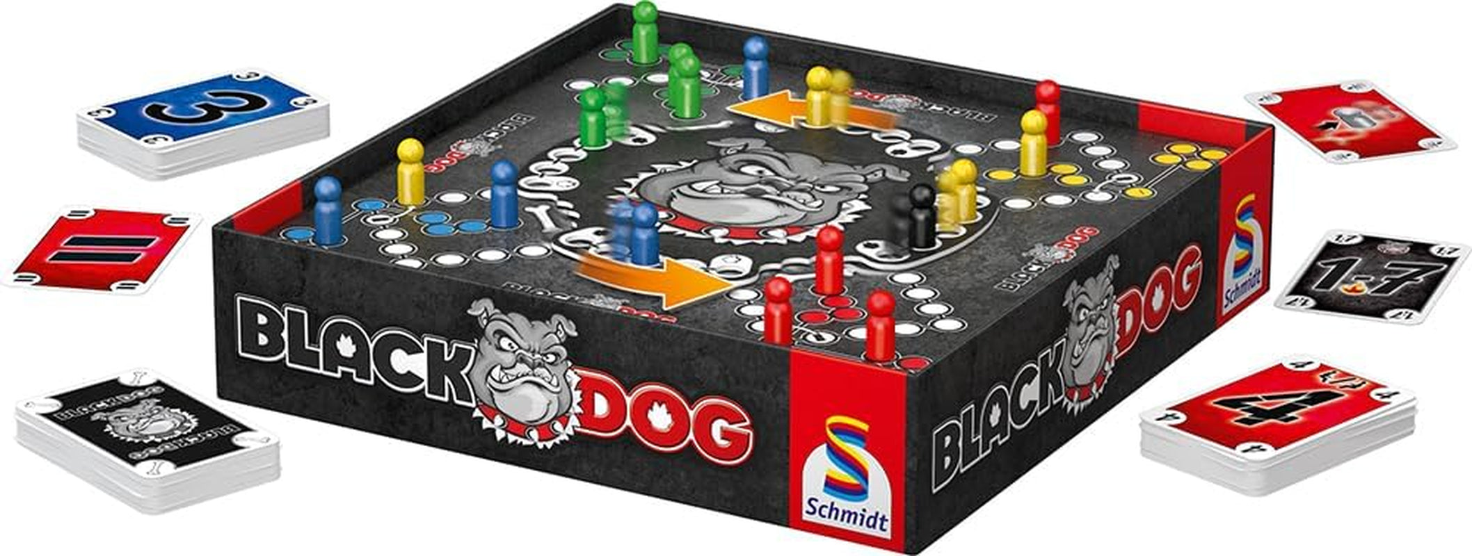 Schmidt Spiele 49323 CANE nero, gioco per famiglie