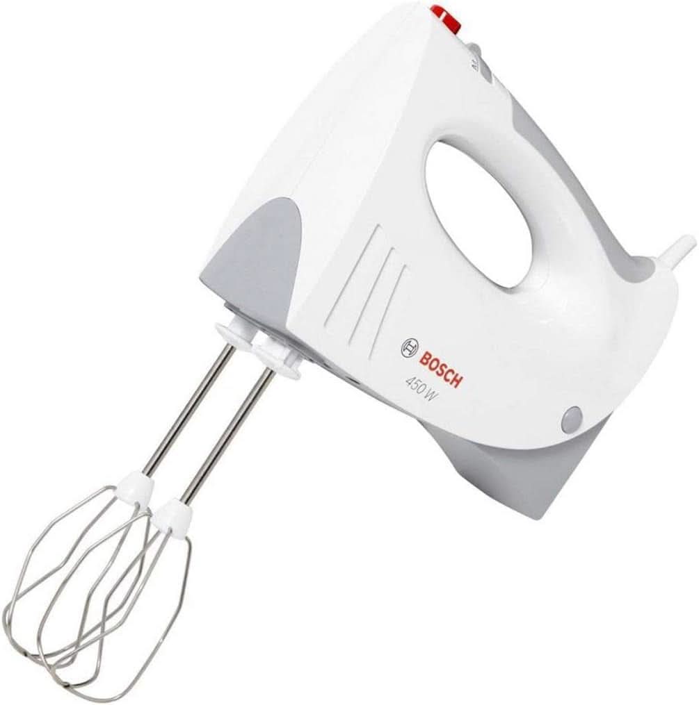 Bosch Hausgeräte MFQ3540 Handrührer, Grigio, Bianco, 7,7 cm L X 20,1 cm L X 14,1 cm A Cucina Naty Shop