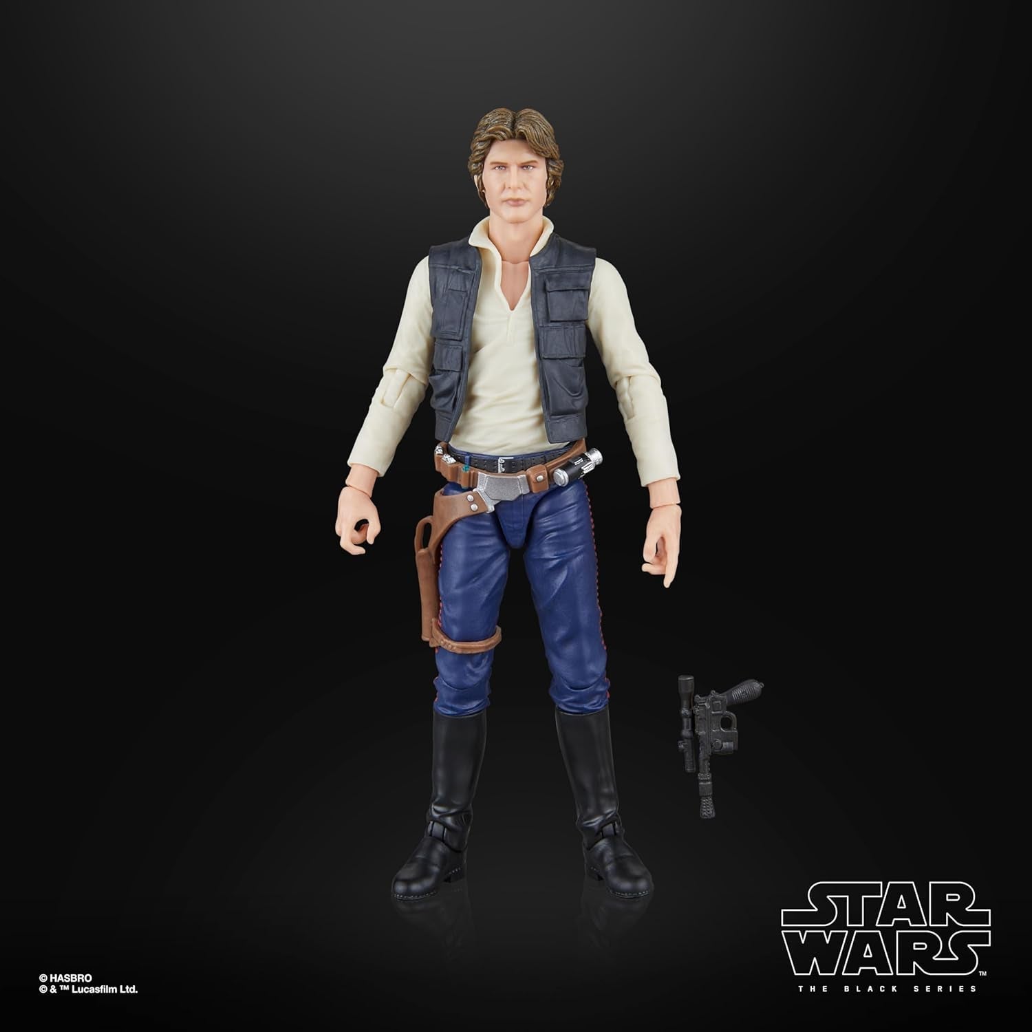 Star Wars The Black Series Han Solo, Star Wars: A Hope Premium Action Figure da collezione (15 cm) Action figures Naty Shop