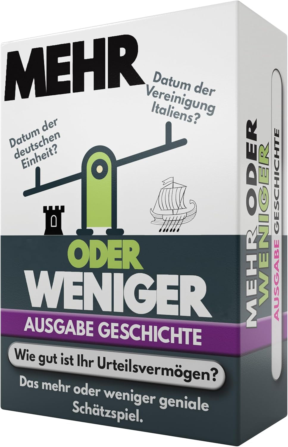 | Più oder Weniger Kartenspiel | Wie gut ist Ihr Verteilsvermögen? Gioco per adulti, famiglie e bambini | 2+ giocatori | Gioco di famiglia | gioco di viaggio |