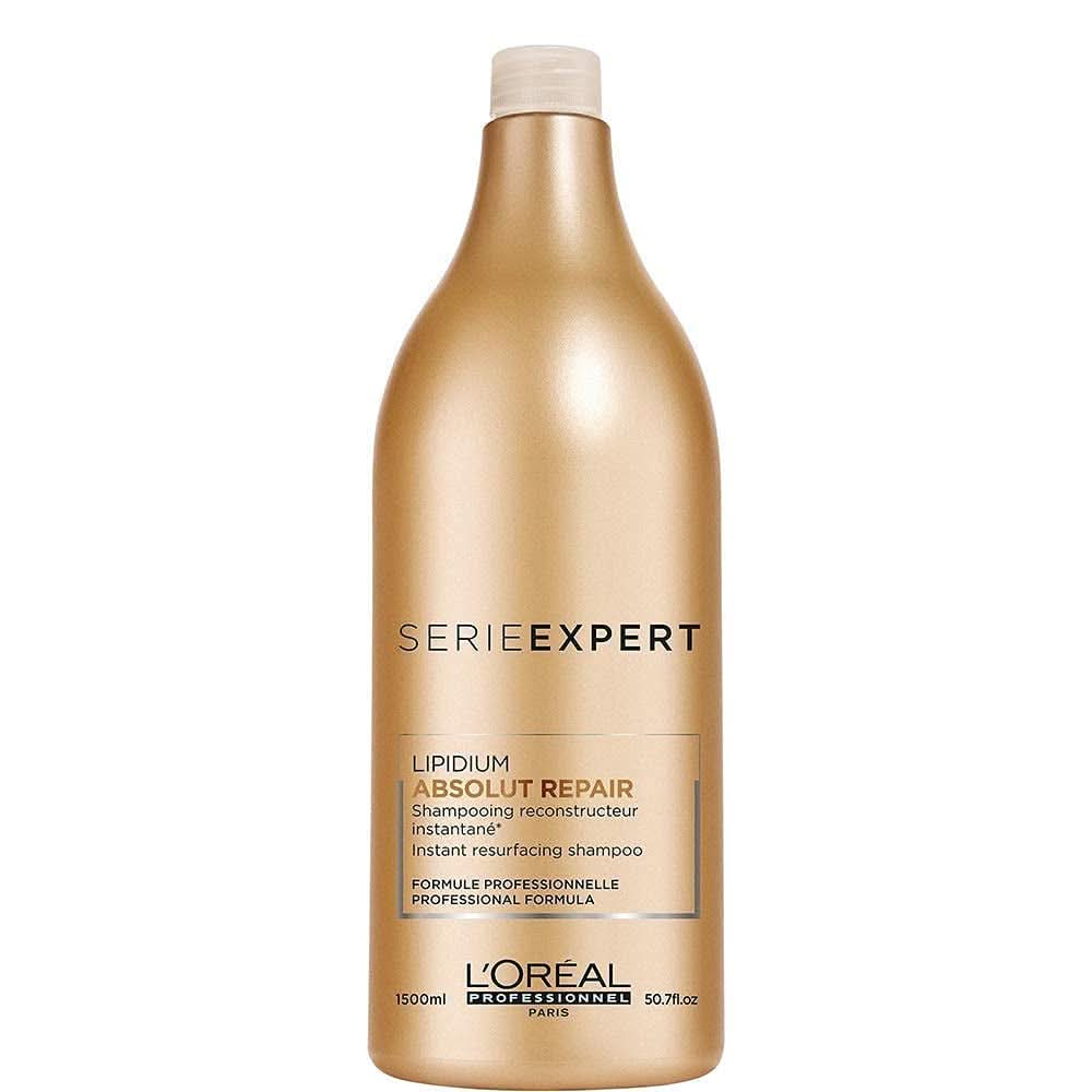 L'OréAl Professionnel Serie Expert Absolut Repair Gold, Shampoo alla quinoa + Doccia e bagno proteico Naty Shop 1,5 litri