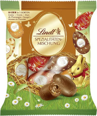 Miscela speciale di cioccolato | 2x180 g | Uova di latte intero in cinque varietà con e senza alcool (Uova Marc de Champagne e tartufi di cioccolato | 3 x 90 g)
