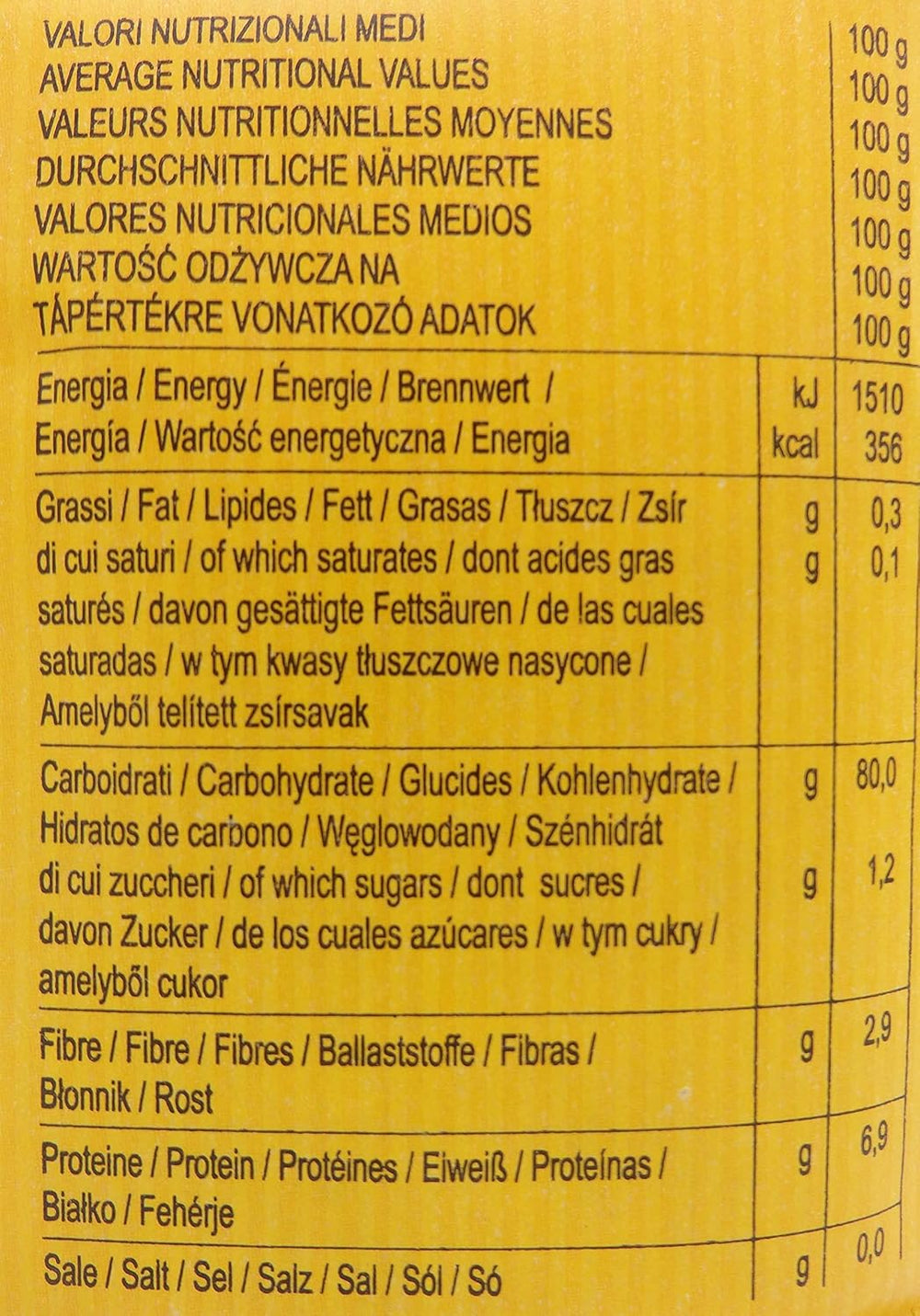 Pasta senza glutine Mezze Penne con mais e riso, 400 g