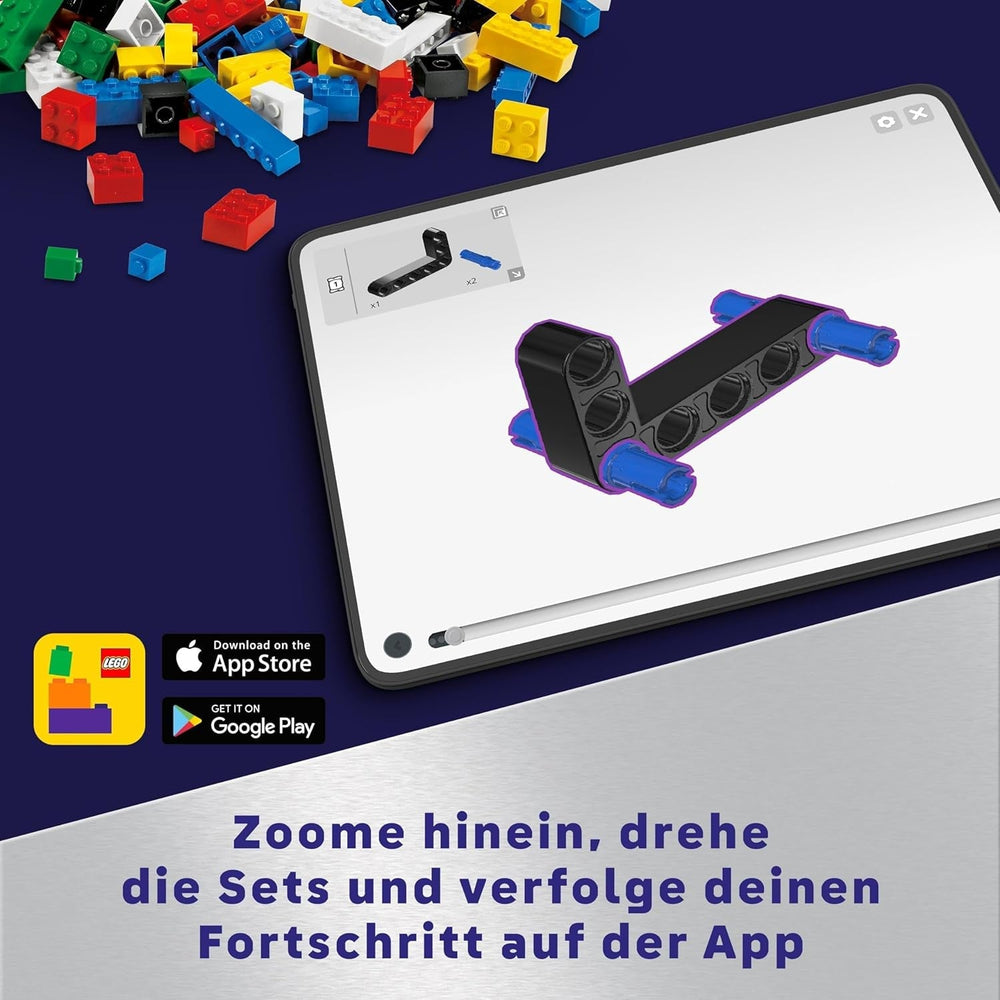 LEGO Technic Vtol Space Transporter LT81, set di costruzione spaziale, giocattolo spaziale, astronave, set da gioco Mini Rover, regalo per ragazzi e ragazze di età superiore a 10 anni 42181 Set di costruzione Acquista il negozio LEGO