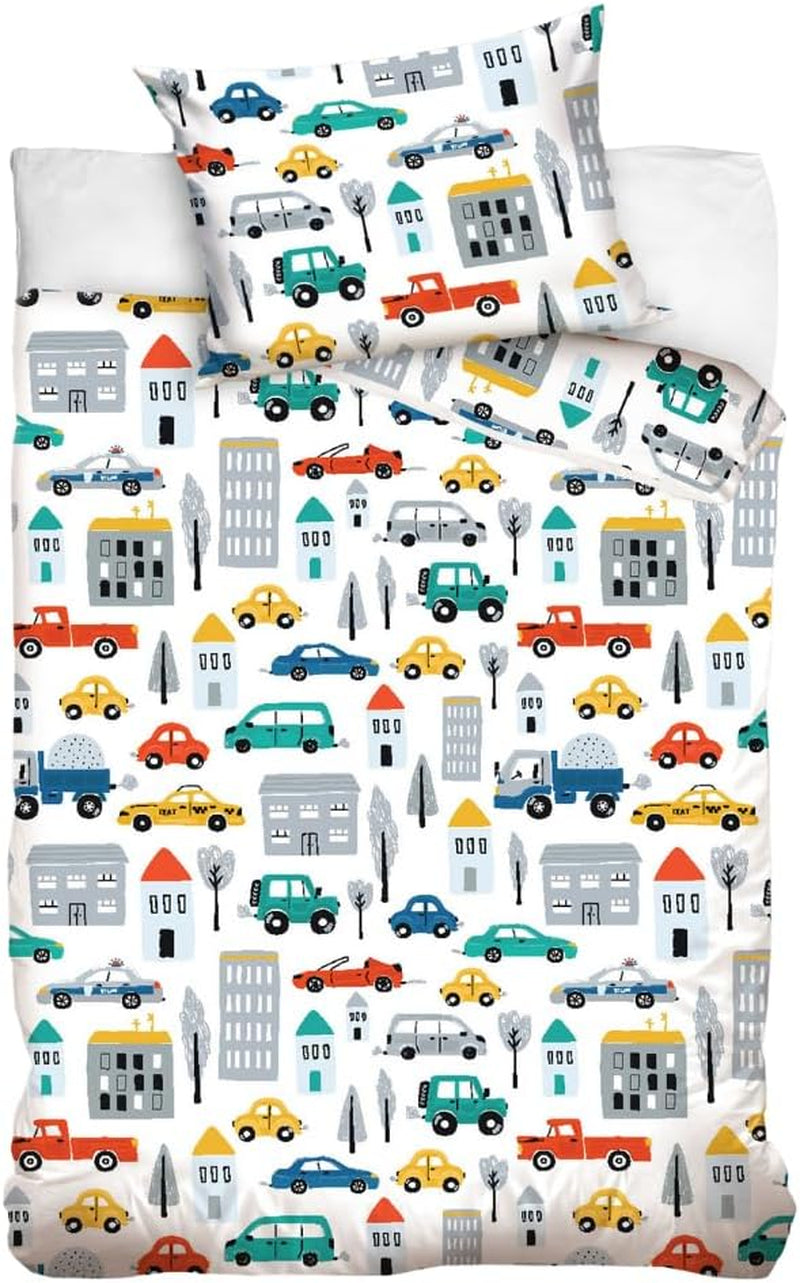 Biancheria da letto per ragazzi, motivi vari, 100% cotone Biancheria da letto - bambini Naty Shop