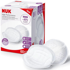 NUK High-Performance Einweg-Stilleinlagen Mit Sofort-Saugvlies | Einlagen Zum Stillen | Einzelverpackung | +40% in più di potenza di aspirazione | 60 Stück Alimenti per l'infanzia e Accessori per l'allattamento Naty Shop 60 Stück High Performance