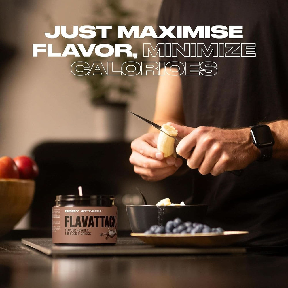 Body Attack Flavattack®, Brownie al Doppio Cioccolato, 250G / 83 porzioni Aromas Naty Shop